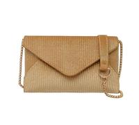 Bolso cruzado para mujer con correa para el hombro, cadena pequeña, bolso de mano para fiesta de graduación elegante, Gold, 210.00x130.00x10.00mm/8.27x5.12x0.39inch