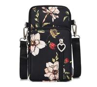 Bolso cruzado pequeño para mujer, mini bolso cruzado para teléfono celular, bolso de mano, mini cartera sobre la correa del hombro, 02 Orchid, Grande, Mini bolso cruzado