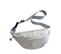 Bolso cruzado unisex casual vintage para el hombro, riñonera, bolsa deportiva japonesa para hombres y mujeres, Blue