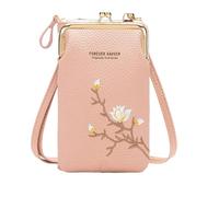 Bolso cruzado vertical denso para teléfono, cierre de agarre, piel sintética, planificador funcional múltiple con cinturón modificable, bolsa de hombro de gran capacidad, cartera con beso, citas