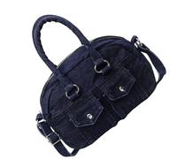 Bolso cruzado vintage para motocicleta, con múltiples bolsillos, práctico bolso de mano para viajes o viajes diarios, b, One Size