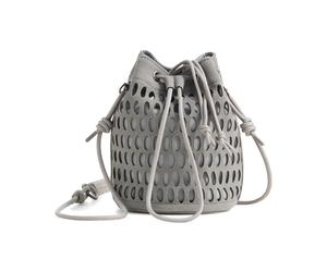 Bolso cubo PUMA x _J.L-A.L_ 1 l de diseño entramado, Accesoiros, Gris, OSFA