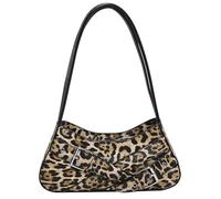Bolso De Axila Mujer Hombro con Estampado Leopardos A Juego Otoño Desplazamientos para Trabajo Mujer PU Hombro con Estampado Leopardo