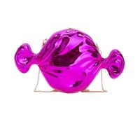 Bolso De Boda De Caramelo, Bolso De Lápiz Labial, Bolso De Mujer, Bolso De Noche Geométrico Dorado De Lujo, Bolso Cruzado Versátil(Ros red)