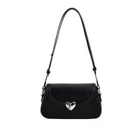 Bolso De Bolsos Hombro Color Sólido para Niñas Y Mujeres Bolsos Cruzados con Hebilla Corazón Axilas Versátil Adecuado para Diversas Ocasiones