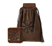 Bolso de Cadera Estilo Renacimiento,Bolso de Cintura de Estilo Vintage - Riñonera | para Concierto Viaje Senderismo Acampada Aire Libre Carrera Caminata Festival