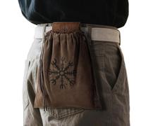 Bolso de Cadera Estilo Renacimiento | Bolso de Viaje con Estilo Vintage,Riñonera - para Caminatas Festivales Correr Senderismo Aventuras Conciertos Viajes Camping y Actividades al Aire Libre
