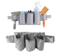 Bolso de cintura de herramientas para electricista, tela Oxford de alta resistencia, impermeable, 3 bolsa de cintura para jardinería, reparaciones, hogar, electricistas, construcción, tela Oxford,