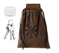 Bolso de Cinturón con Diseño Medieval Bolso de Viaje Vintage | Riñonera Diseñado para Senderismo Camping Running Caminata Festival Concierto y Viaje al Aire Libre