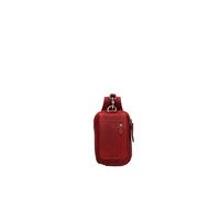 Bolso de cinturón para hombre de piel auténtica Made in Italy 23 x 14 x 7,5 cm ART-AK100-HILB-PARENT, rojo