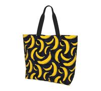 Bolso De Compras Banana Bolso Bandolera Impermeable Duraderas Bolsas De Compra Para Fitness Adulto Cotidiana