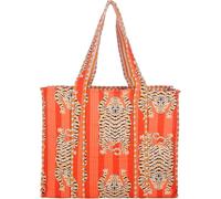 Bolso de Compras Estampado para Viaje 100% Algodón Bolso de Hombro Reversible para Mujer BohoGrocery Elegante Bolso Acolchado Tote Bag