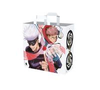 Bolso de compras Konix Jujutsu Kaisen Blanco Plástico reciclado 450 x 400 x 200 mm