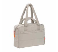 Bolso de diario beige con compartimento para portátil | Casual