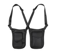 Bolso de Doble Hombro, Funda táctica Ajustable para el bajo Brazo para Hombres, Billetera de Cuero Oculta bajo el Brazo, Funda Portador antirrobo