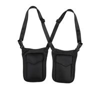 Bolso de Doble Hombro, Funda táctica Ajustable para el bajo Brazo para Hombres, Billetera de Cuero Oculta bajo el Brazo, Funda Portador antirrobo