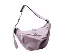 Bolso de Dumplings para Mujer, Bandolera Sencilla de Estilo Coreano para IR Trabajo, Bandolera de Gran Capacidad