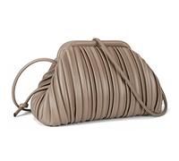 Bolso de embrague y bolso de bola de masa de nube, pequeñas bolsas cruzadas para mujer, bolsos de hombro fruncidos a la moda, cuero sintético suave