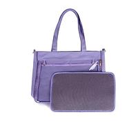 Bolso de estilo universitario para mujer, bolso de hombro pequeño, bolso bandolera transparente de anime JK, Tabla de encuadernación de malla morada