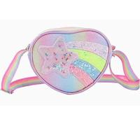 Bolso De Estrella De Arcoíris De 1 Pieza Y Cole De Estrella De Arcoíris De 2 Piezas, Bolso De Niña, Lindo Cole De Bolso, Adecuado para Vestirse A Diario, Viajar Y Salir.