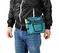 Bolso de herramientas de electricista, diseño multibolsillo del paño de Oxford del organizador del trabajo del técnico