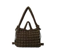 Bolso De Hombro Acolchado Multiusos Unisex para Viajes Compras Y Oficina De Nailon Esencial Mochila Acolchada Cruzado Acolchado