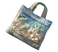 Bolso de hombro - Bolso de transporte casual para uso diario, tela resistente al agua con cierre de cremallera, bolso ligero de tela Oxford, organizadora con múltiples bolsillos para trabajo