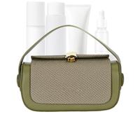 Bolso de hombro - bolso elegante. Viene con solapa de tela, cremallera y asa Una bolsa versátil para mujeres. Perfecto para negocios, fines de semana, verde, Se référer au descriptif