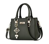 Bolso de hombro casual de gran capacidad bolso de mujer maleta bolsos, verde, Talla única para todos