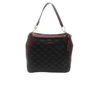 Bolso de hombro con estampado monogram, amplio compartimento cerrado con cremallera. Posee un bolsillo interior con cremallera y cómodas correas 36x33x11 cm