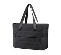 Bolso de Hombro con múltiples Bolsillos y Cremalleras, Bolso de Gimnasio Acolchado con Correa para Esterilla de Yoga, para Viajes, Deportes, Entrenamiento, Bolso de Hombro Acolchado