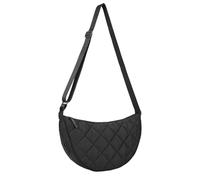 Bolso De Hombro Con Patrón De Diamantes De 1 Pieza, Bolso De Hombro Impermeable, Bolso De Hombro De Gran Capacidad, Bolso De Hombro Ligero Para Mujer (Negro)