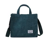 -Bolso de hombro cuadrado de poliéster estilo coreano con cordón ligero bolso de hombro para el día a día elegante bolso de mano con tela suave práctico acompañamiento de mujer para compras ocio