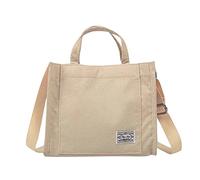 -Bolso de hombro cuadrado de poliéster estilo coreano con cordón ligero bolso de hombro para el día a día elegante bolso de mano con tela suave práctico acompañamiento de mujer para compras ocio