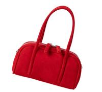 Bolso de hombro de ante moderno para mujer, elegante bolso cruzado con correa desmontable y múltiples bolsillos, de gamuza premium, bolso de trabajo y viaje, espacioso bolso de bolos para mujer con