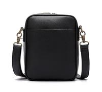 Bolso de hombro de - bolso de PU, bolso de viaje anti robo | Pequeño bolso de hombro de piel, bolso de hombro casual, bolso pequeño de hombro de con tirantes ajustables, Negro