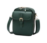 Bolso de hombro de - bolso de PU, bolso de viaje anti robo | Pequeño bolso de hombro de piel, bolso de hombro casual, bolso pequeño de hombro de con tirantes ajustables, verde,