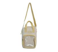 Bolso de hombro de estilo japonés para mujer, bolso cruzado de nailon transparente Itabag a juego, estilo japonés, bandolera de nailon transparente para teléfono, estilo 4, One Size