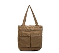Bolso de hombro de gran capacidad para mujer, estilo retro, axilas, estilo coreano, axila, multibolsillo, para mujer, axila, estilo coreano, bolso de hombro a juego, Khaki, One Size