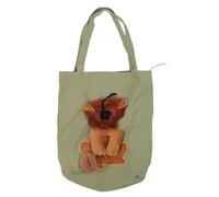 Bolso de Hombro de Lona para Mascotas, Bolsa portátil y Transpirable para Transportar Perros con diseño de Cabeza Visible, transportín Ajustable para Gatos con Correa para el (S)