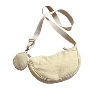 Bolso De Hombro De Media Luna,Bolso Pequeño De Media Luna De Nylon de