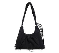 Bolso De Hombro De Nylon Con Correa Plisada Ajustable Gran Capacidad Cruzada Cuerpo Cruzado Para Mujeres Viajar A Través