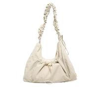 Bolso De Hombro De Nylon Con Correa Plisada Ajustable Gran Capacidad Cruzada Cuerpo Cruzado Para Mujeres Viajar A Través