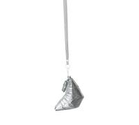 Bolso de hombro de piel sintética para mujer, estilo antiguo, croissants personalizados, mensajeros femeninos para ir de compras, bolso de hombro personalizado, croissants de piel sintética, Silver