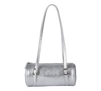 Bolso de hombro de poliuretano inspirado en Corea para uso diario, ligero, para axilas, bolso de hombro para mujer, Silver, One Size