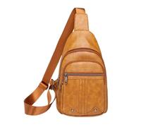 Bolso de hombro delantero para mujer,Bolsas de pecho de viaje para mujer - Bolsa de pecho de viaje para senderismo - Piel sintética suave Casual Bolso de Pecho Pequeño Bolso de Hombro Individual