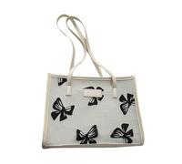 Bolso De Hombro Flores para Mujer Bolsos PU Suave Mano Gran Capacidad Axila IR Compras PU Hombro Gran
