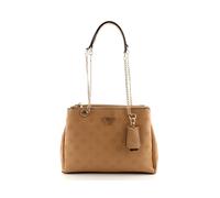 Bolso de hombro Guess Cresidia beige