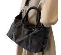 Bolso de hombro informal para mujer, bolsa de viaje de 14.17 x 5.91 x 7.87 pulgadas, gran capacidad y diseño vintage espacioso, bolsa de pecho para golf, lugar de trabajo, aeropuerto, compras