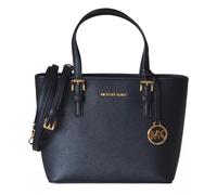Michael Kors XS Caryall, Bolsa de Mano para Mujer, Negro